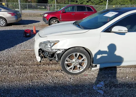 2014 Nissan Maxima 3.5 Sv z USA, uszkodzony, nr VIN 1N4AA5APXEC907554